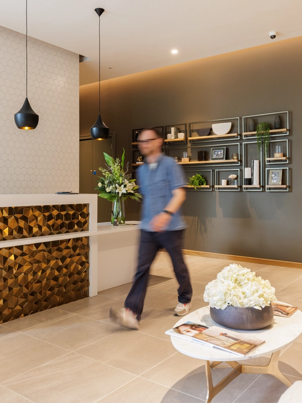 Riverside Quarter apartment with concierge in Wandsworth, London