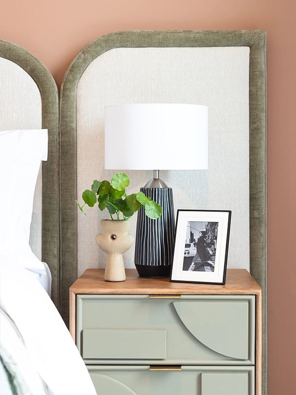 Riverside Quarter apartment bedroom in Wandsworth, London