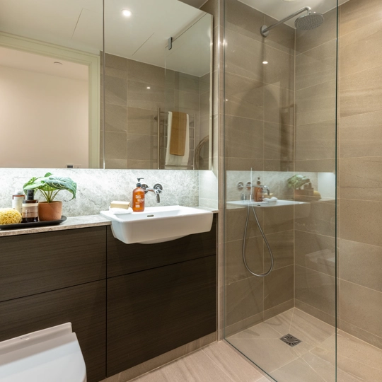 Bathroom in apartment