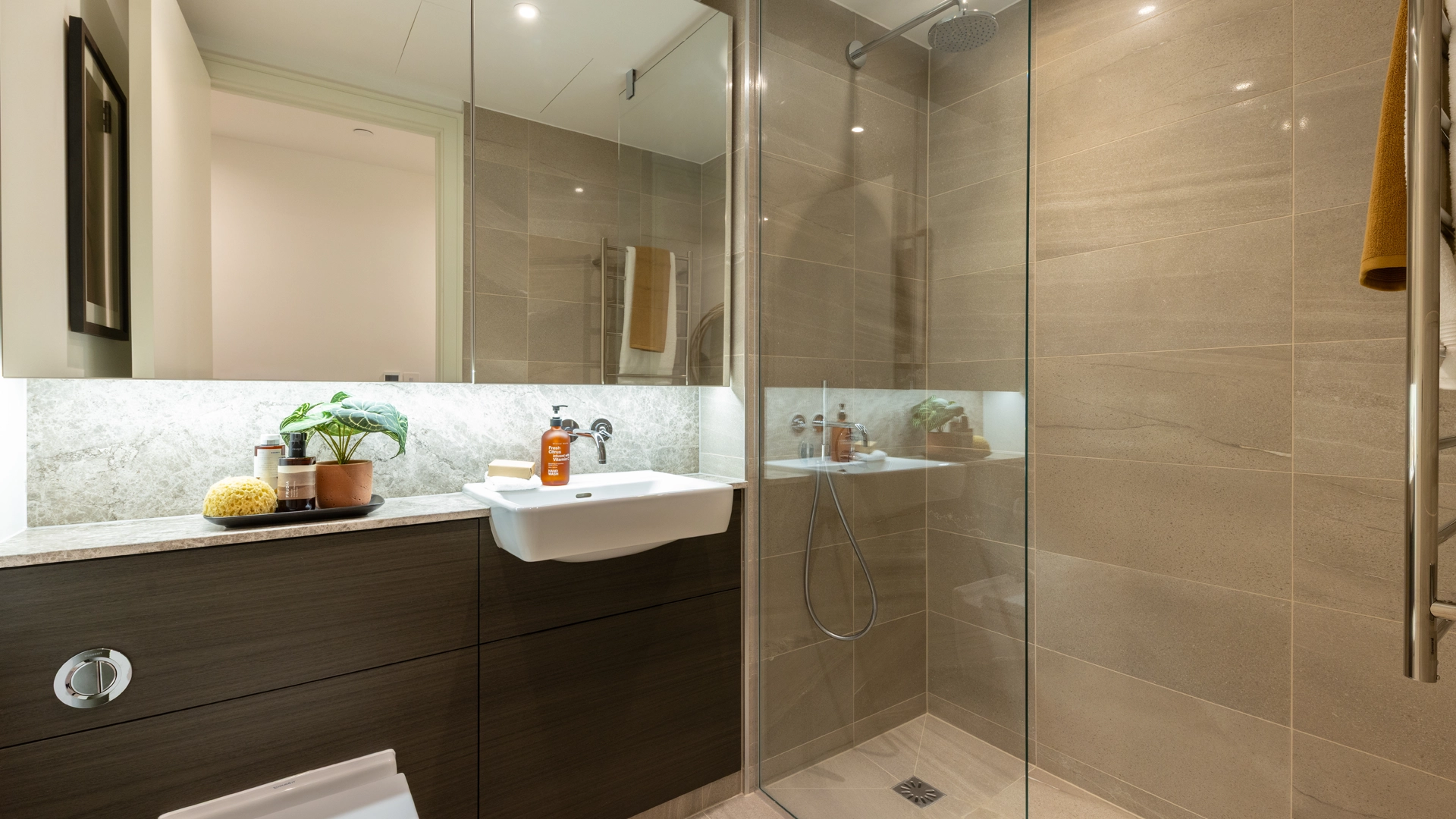 Bathroom in apartment